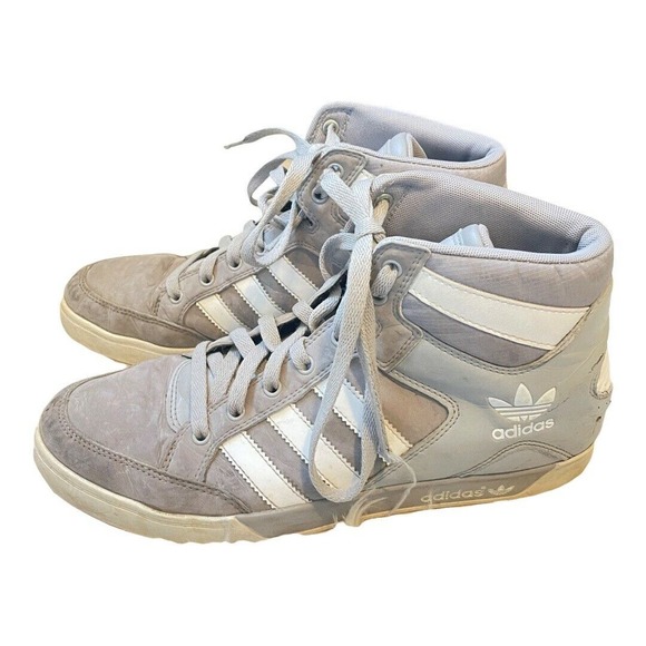 adidas Shoes Size 8.5 M Gray Basketball Synthetic Men Neo Label - Picture 3 of 9